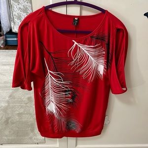 Longline Split Sleeve Shirt